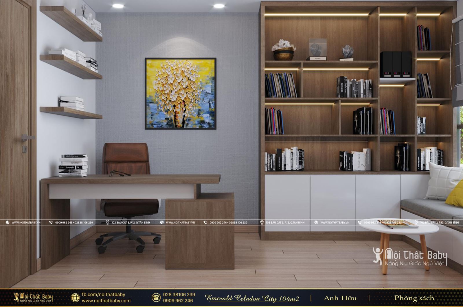 Tổng hợp các mẫu thiết kế nội thất Chung cư Emerald Celadon City